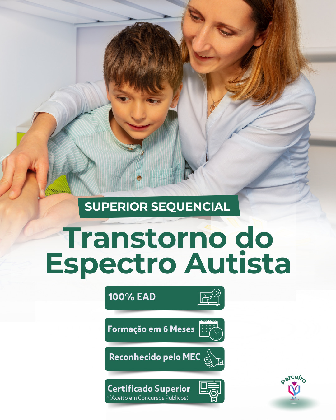 Transtorno do Espectro Autista - Com Logo